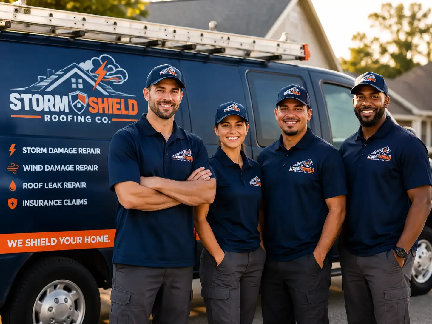 Storm Damage Roof Repair company in Vanderbilt, PA